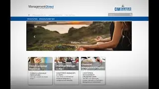 ManagementDirect - an online learning portal for CIM members!