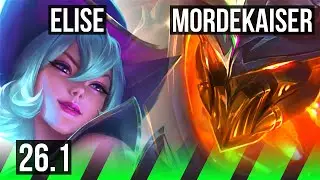ELISE vs MORDEKAISER (JGL) | 34K damage | EUW Diamond | 26.1