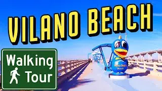 VILANO BEACH Pier ☀️ 🌊 Walking Tour | Florida