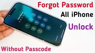 Forgot iPhone Password.! How To Unlock All iPhone Without Passcode