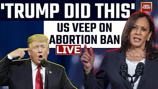 Kamala Harris Speech LIVE: US Vice President Kamala Harris On Reproductive Rights | US LIVE News