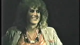 Jean Stephens, Miss Fayetteville, in Sportswear at the 1984-1985 Miss NC FFI Pageant