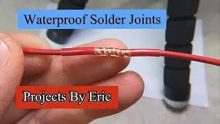 Waterproof solder joints