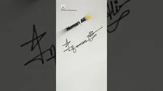 Star ⭐ Signature | Noman Ali Signature Style | Signature Design | Signature Ideas #signature #shorts