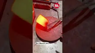 How Pure Gold Is Melted 🔥 | Real Jewellery Process Explained | RL Jewels #goldmelting  #goldpurity 