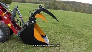 Multibenne S+ Yard Loader Implements from Quicke