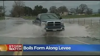 Levee Boils Raising Concerns Along Cosumnes River