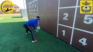 Goalkeeper technical training