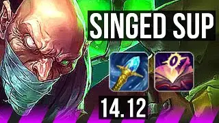 SINGED & Jhin vs SKARNER & Kai'Sa (SUP) | 5/1/7 | VN Grandmaster | 14.12