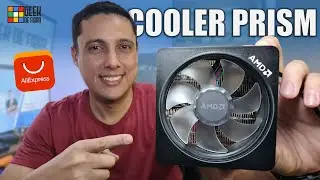 COOLER Wraith PRISM para CPU AMD Ryzen com RGB #aliexpress #amd