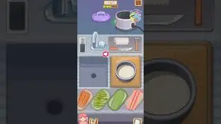 Cookingdom 🐠 Salmon Sushi 🍣 Gameplaay Walkthrough 🍅 #cookingdom #cookinggame