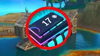 FORTBYTE #17 en un edificio de pez de madera | FORTNITE