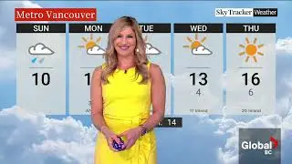 Steph Florian - Global BC - Weather - Weekend Noon News - April 23, 2023. #weather #sunny