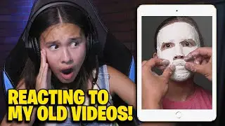 РЕАКЦИЯ НА МОИ САМЫЕ ПОПУЛЯРНЫЕ СТАРЫЕ ВИДЕО НА YOUTUBE!!! «Нарушай правила», «Пицца-челлендж», «...