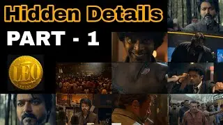 LEO Trailer Hidden Details - Part 1 😱💥 #leo #thalapathy #vijay #lokesh #anirudh #viral #lcu #shorts