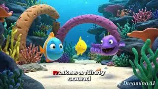 🌀🌊 Wiggle-Waggle Whale Song 🐳 | 宝宝律动儿歌 | Kids Action Song | Dance Wiggle & Splash | Nursery Rhymes