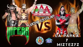 ⚓P.C.N⚓Lucha Estelar/Abismo N. Y Psicosis 🆚 Miztezyz y La Parka Referee : Rafiki