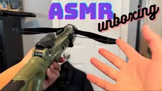 ASMR - &ldquo;NERF&rdquo; crossbow unboxing