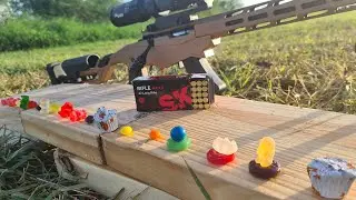 Un Duelo de .22Lr tipo candy crush impresionante