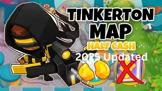 💰 Bloons TD 6 | Tinkerton Half Cash Guide | No MK | 2025 Updated 🎯