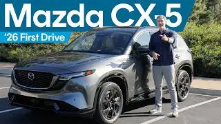 Прощай, поворотная ручка! | Первый тест-драйв Mazda CX-5 2026 года