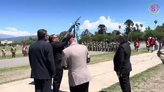 Condecoran con el Pin Malvinero a la Academia Premilitar de Salta