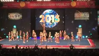 Cheersport Great White Sharks Worlds 2015 Finals