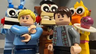 Фильм &laquo;Пять ночей у Фредди 2&raquo; почти за 5 минут (Lego FNAF 2)