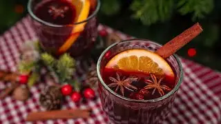 🎄ŚWIĄTECZNE GRZANE WINO🍷 - łatwy przepis na grzańca (gl&uuml;hwein/gl&ouml;gg)