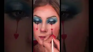 Queen of hearts makeup&hearts;️&spades;️ | BexBeauty #shorts
