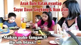 MAKAN SAYUR DAUN SINGKONG & IKAN ASIN 👍