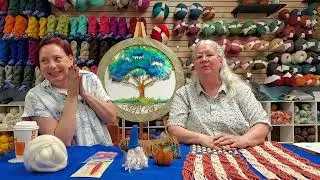 Jeannine & Kris go other the schedule for the next 2 weeks as well as the Yarn Discovery Tour 2025.