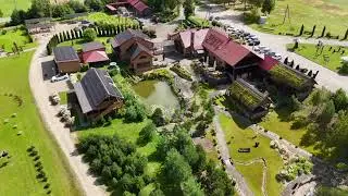 Smuklė Žarija, Velžiai  - Roadside Restaurant, gardens & lake. Beautiful place to stop.
