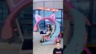 CEWEK MAIN GAME⁉️ KURSI GAMENYA CANTIK BANGET😱😍