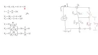 Basic Laws 8 - Series Circuit as Voltage Divider شرح