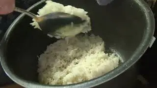 white rice done perfect in a pressure cooker