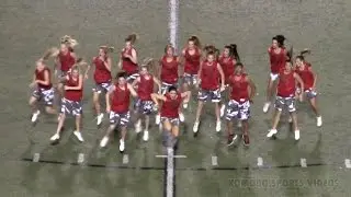 2015.09.04 Westmoore HS Pom Halftime Performance (Westmoore vs Moore)