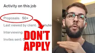 Avoid Jobs That Received Too Many Proposals on Upwork