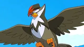 Staravia evoluindo para Staraptor