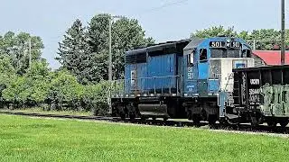 ELS 501 EMD SD40-2 Back In Service, But Shuts Down Unexpectedly Losing All Power! #trains #railway