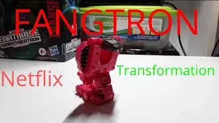 Tranaformers War for Cybertron trilogy | SIEGE / Netflix : FANGTRON  transformation