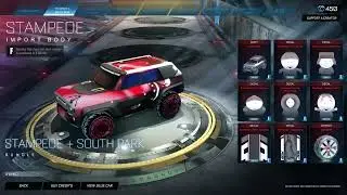 South Park Collab! Rocket League & Racing Item Shop Jan. 22! #rocketleague #rocketracing #fortnite