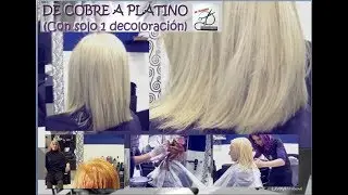 DE COBRE A PLATINO CON 1 DECOLORACION