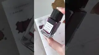 The beautiful Yama-Budo from #pilotiroshizuku 🖋️#fountainpen ink swatch