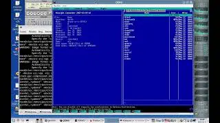Slackintosh 12.1 installed on qemu