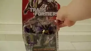 Transformers Generations KICKBACK deluxe toy review.