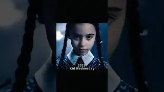 Wednesday Kids Cast 🔥 (after vs before)