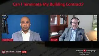 Can I Terminate My Building Contract?