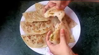 ডিম আলু পরোটা | Egg potato Paratha Recipe | BreakfastRecipe | LiquidDough Nasta | Egg Roll Recipe