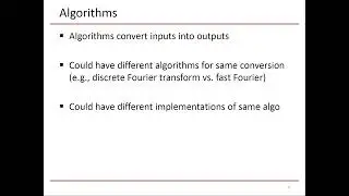 Resource consumption of algorithms (ECE 592 Module 9)